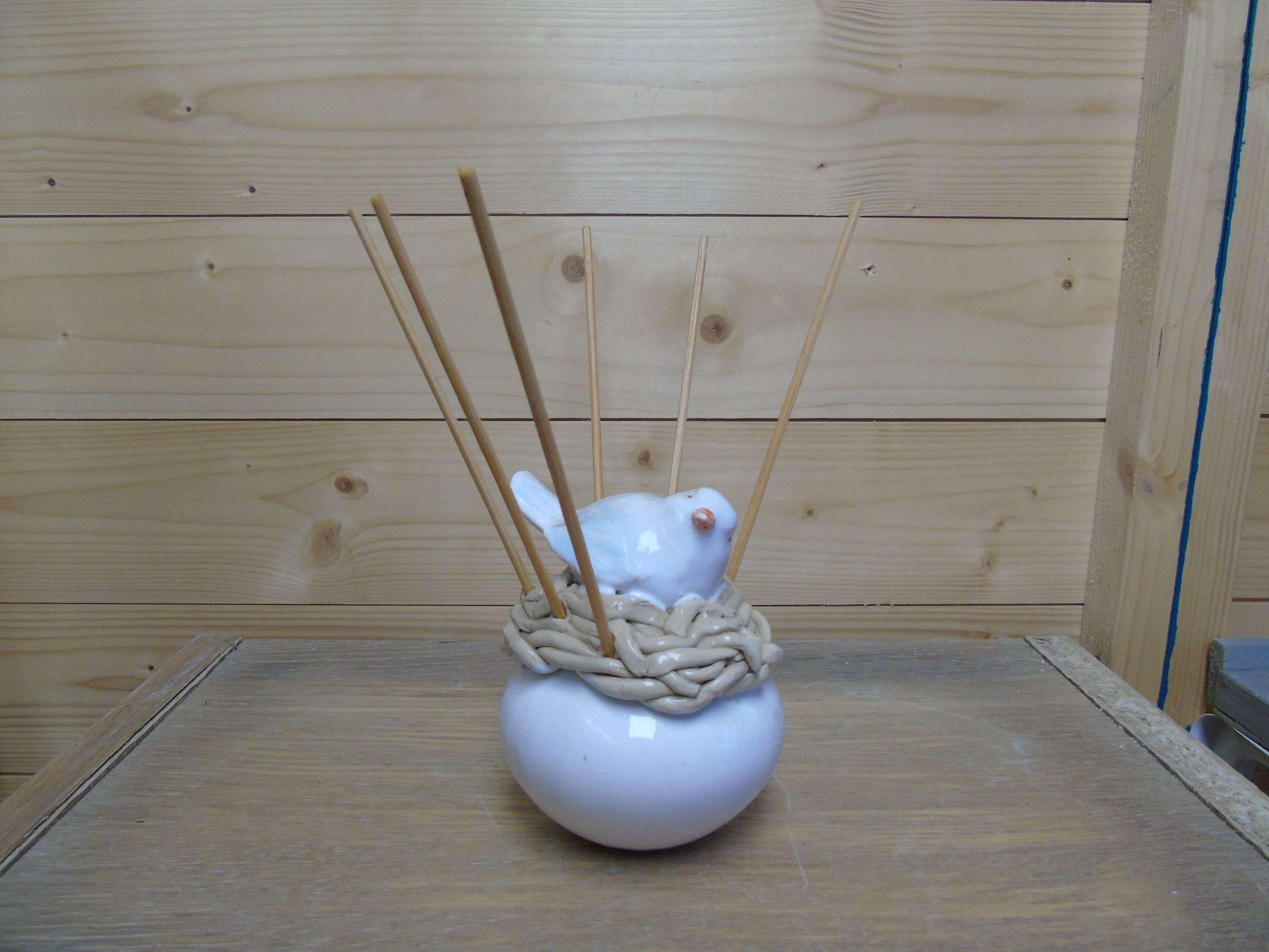 Geurstokjes vogelnest