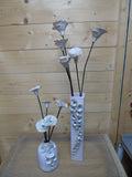 Vaasjes met bloemetjes