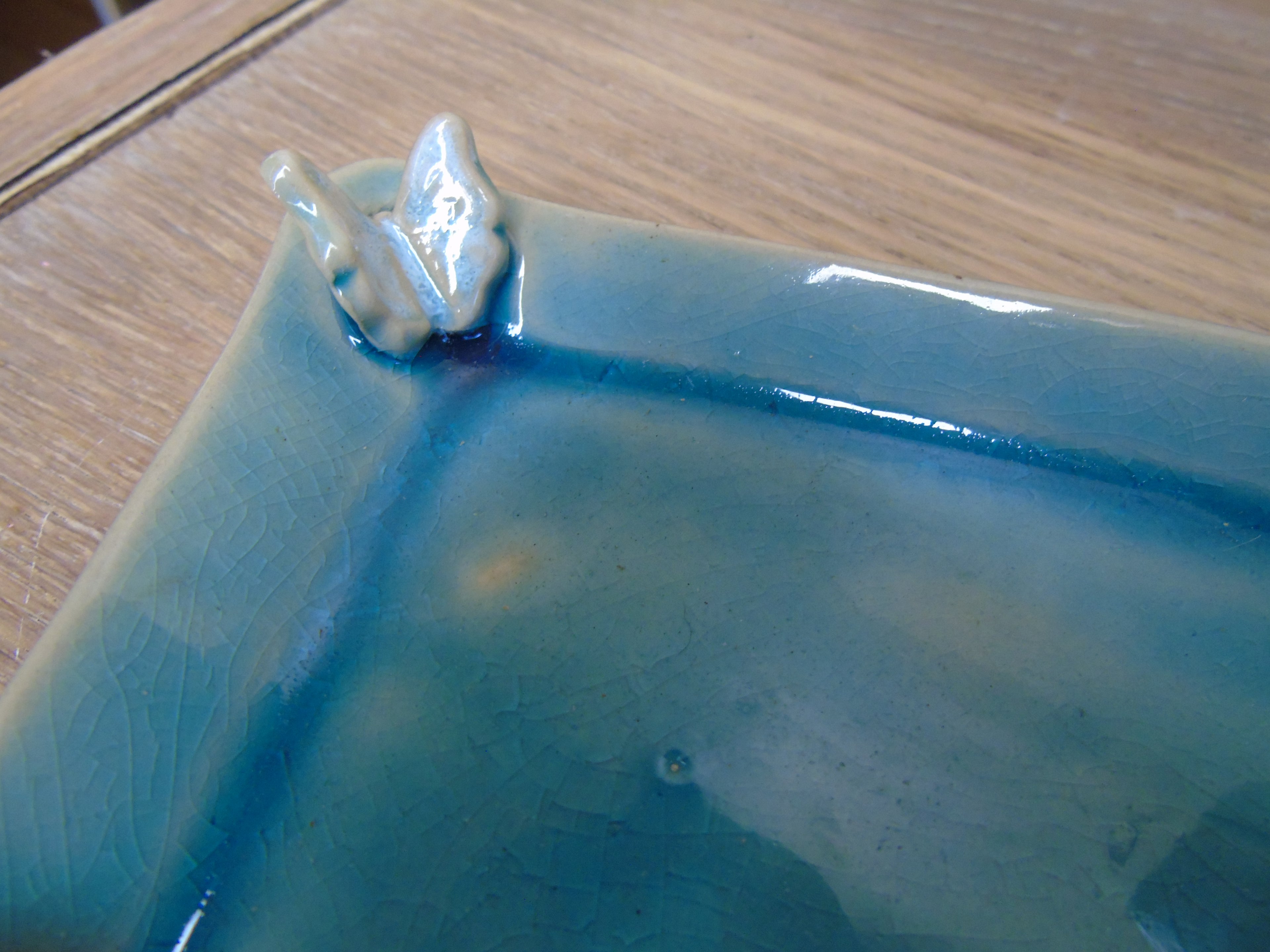 Set vaasje met vlinders