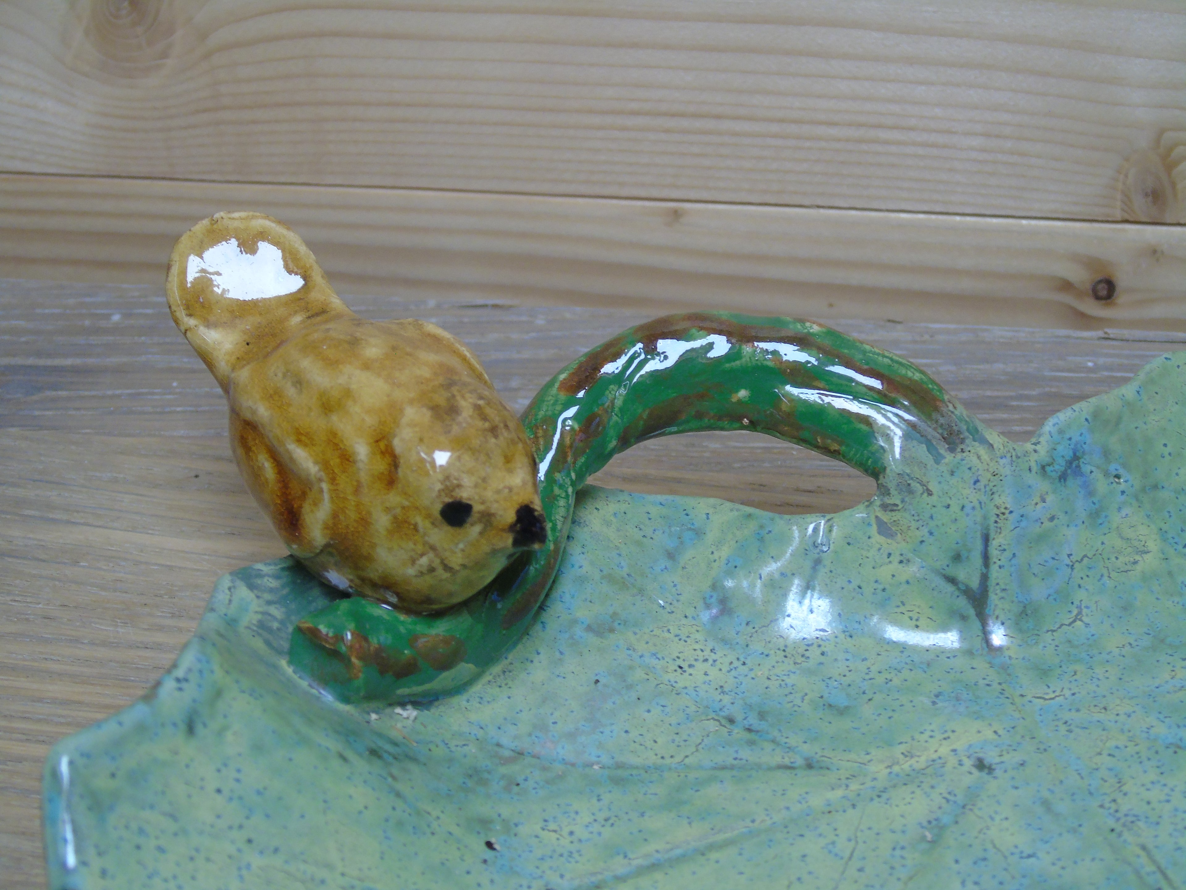 Voederschaal vogeltje